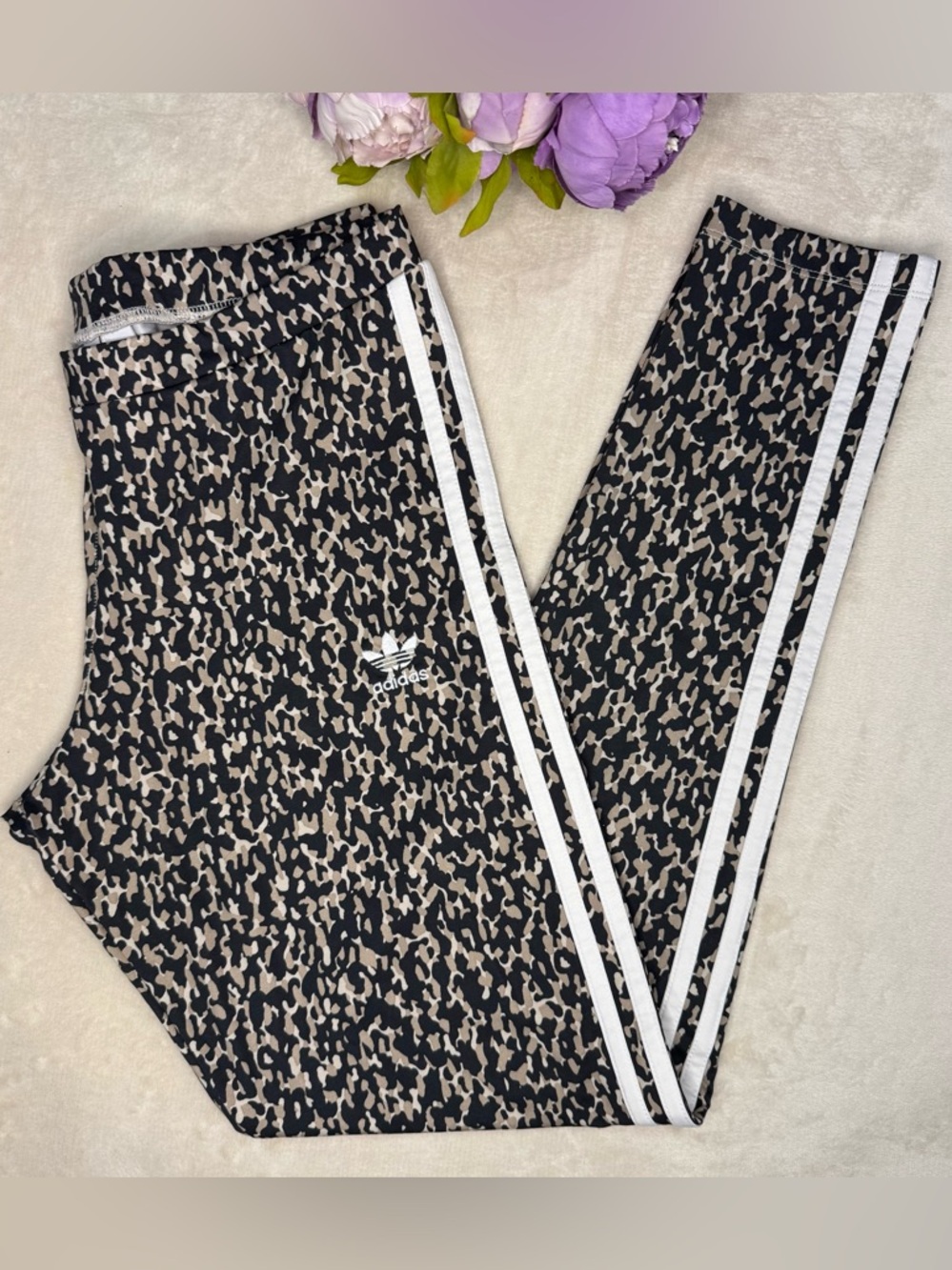 Adidas Leopard Print Leggings